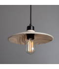 Pyrus Ceiling Lamp Ceramic Black/White 28cm