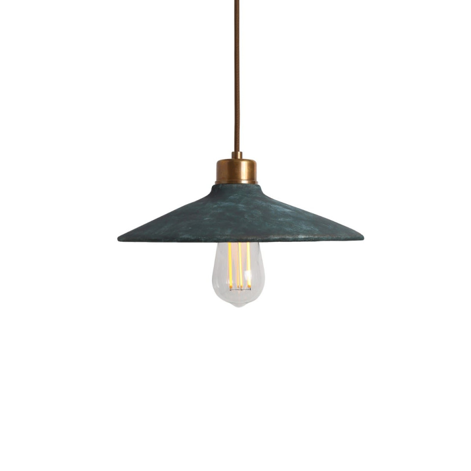 Pyrus Ceiling Lamp Ceramic Blue Earth 28cm