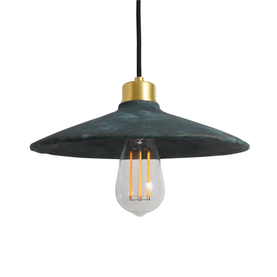 Pyrus Ceiling Lamp Ceramic Blue Earth 28cm