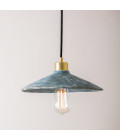 Pyrus Ceiling Lamp Ceramic Blue Earth 28cm