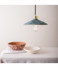 Pyrus Ceiling Lamp Ceramic Blue Earth 28cm