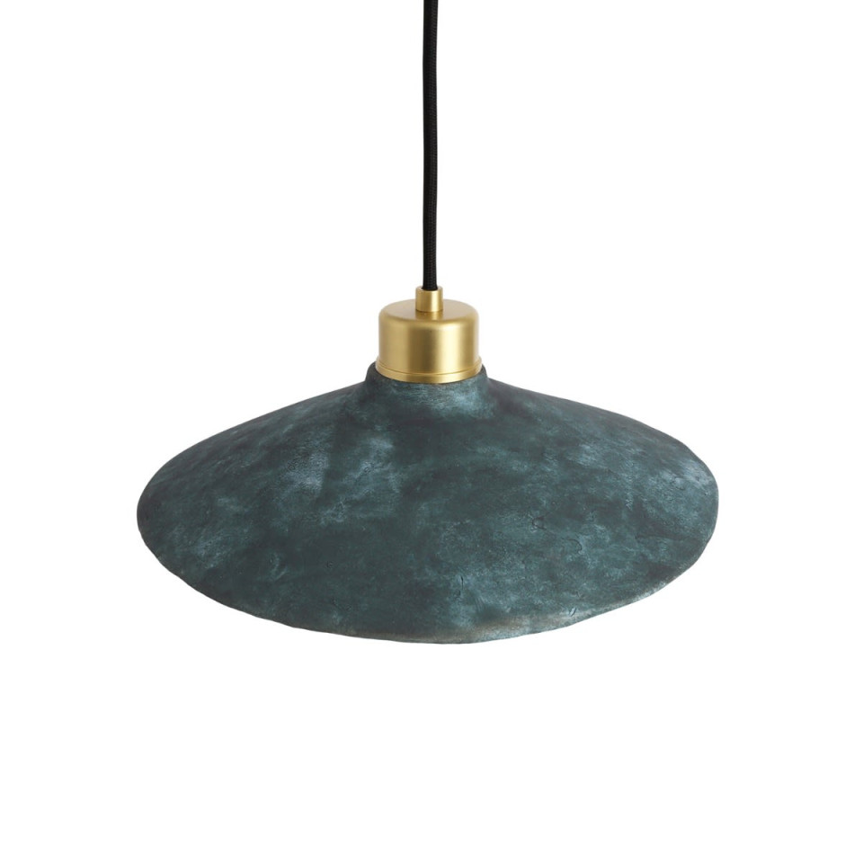 Pyrus Ceiling Lamp Ceramic Blue Earth 28cm