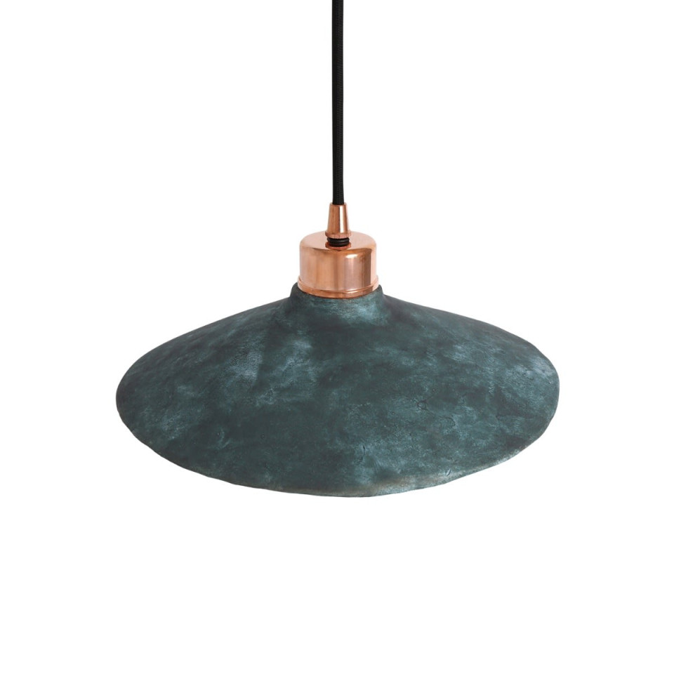 Pyrus Ceiling Lamp Ceramic Blue Earth 28cm