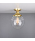 Riad Flush Fitting Light Clear 20cm