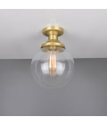 Riad Flush Fitting Light Clear 20cm