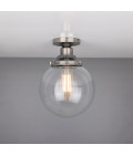Riad Flush Fitting Light Clear 20cm
