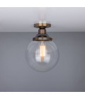 Riad Flush Fitting Light Clear 20cm