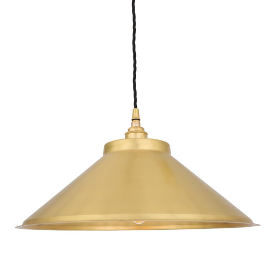 Rio taklampa mässing 38cm