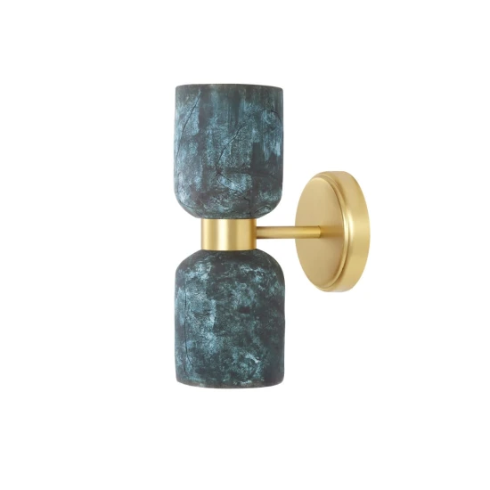 Sakura Wall Lamp Ceramic Blue Earth 29cm