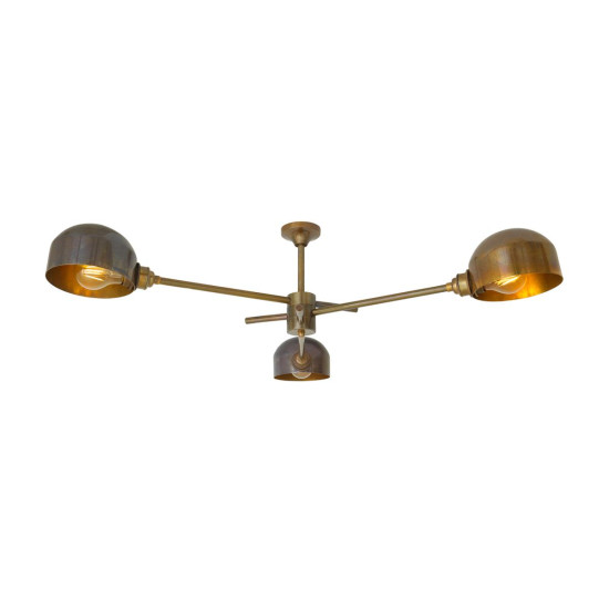 San Jose Chandelier Brass 88cm