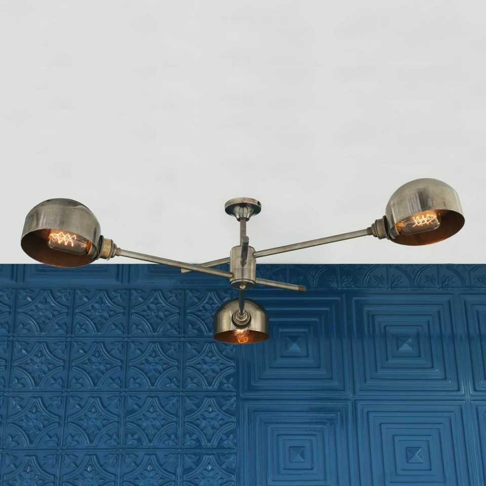 San Jose Chandelier Brass 88cm
