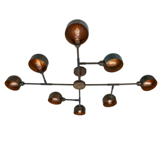 Santa Anita Chandelier Brass 132cm