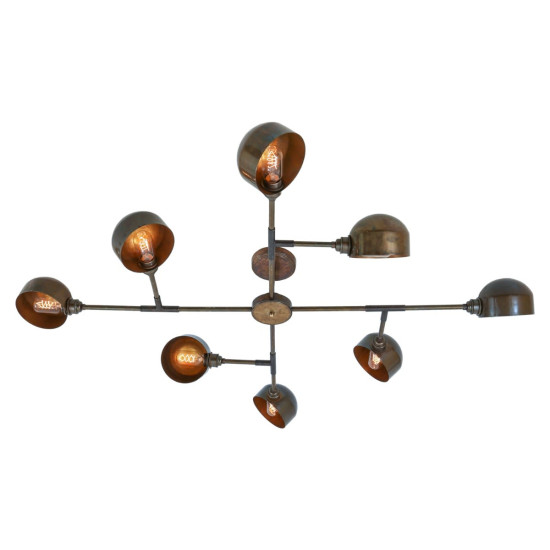 Santa Anita Chandelier Brass 132cm