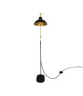 Senglea golvlampa guld/mattsvart 170cm