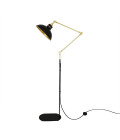Senglea golvlampa guld/mattsvart 170cm