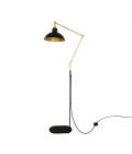 Senglea golvlampa guld/mattsvart 170cm Mullan Lighting Senglea golvlampa guld/mattsvart 170cm