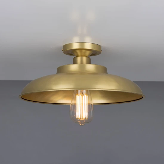 Telal Flush Fitting Light Brass 32cm