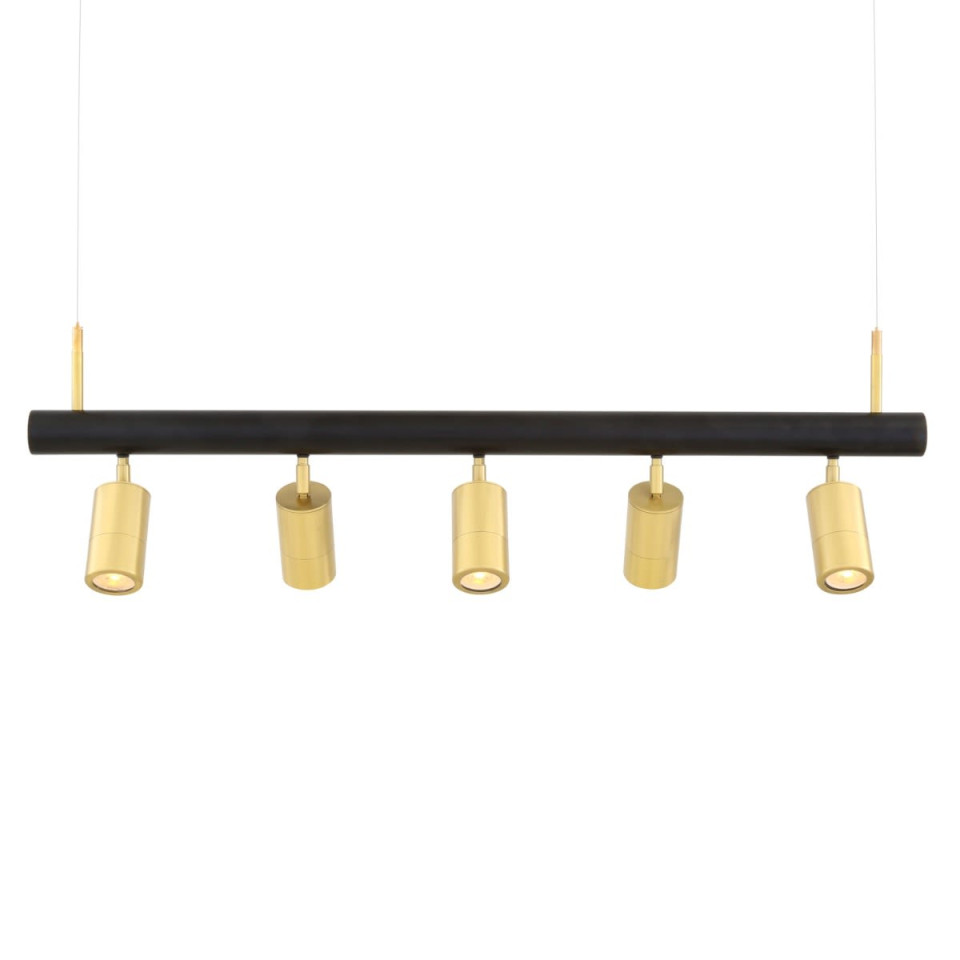 Watson Ceiling Lamp Gold/Matte Black 100cm