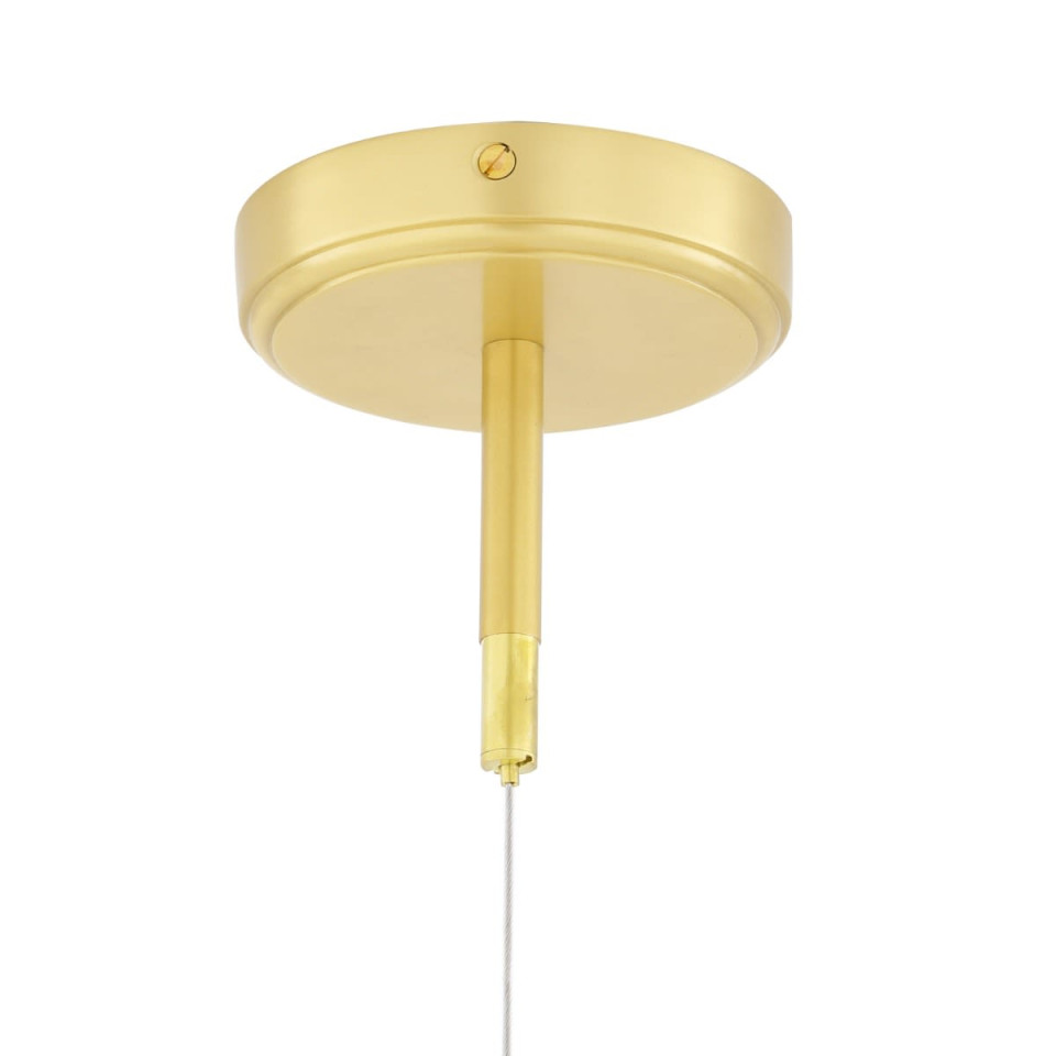 Watson Ceiling Lamp Gold/Matte Black 100cm