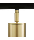 Watson Ceiling Lamp Gold/Matte Black 100cm