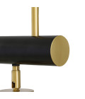 Watson Ceiling Lamp Gold/Matte Black 100cm