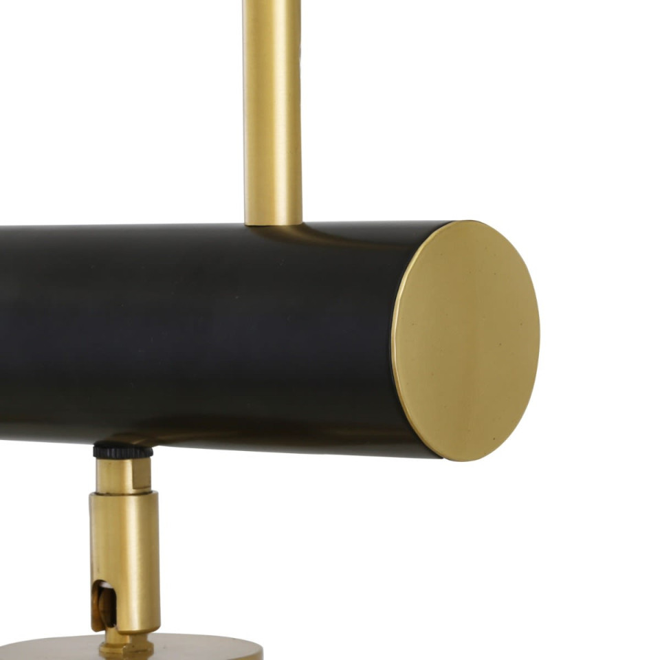 Watson Ceiling Lamp Gold/Matte Black 100cm