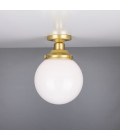 Yerevan Flush Fitting Light Opal 20cm
