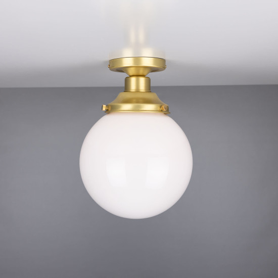 Yerevan Flush Fitting Light Opal 20cm
