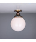 Yerevan Flush Fitting Light Opal 20cm