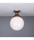 Yerevan Flush Fitting Light Opal 20cm