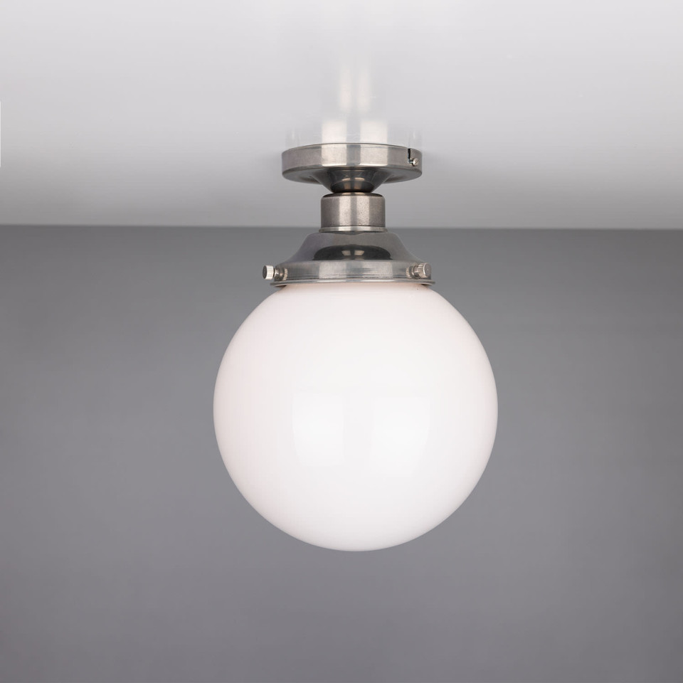 Yerevan Flush Fitting Light Opal 20cm