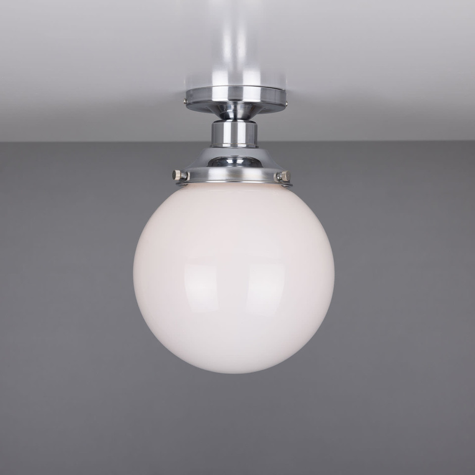 Yerevan Flush Fitting Light Opal 20cm