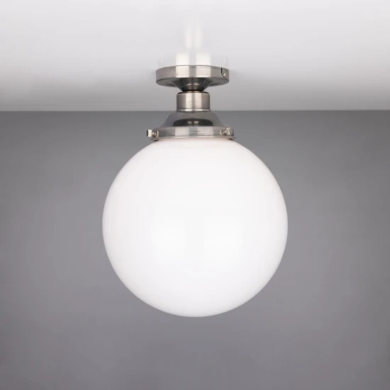 Yerevan Flush Fitting Light Opal 25cm