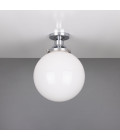 Yerevan Flush Fitting Light Opal 25cm