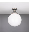 Yerevan Flush Fitting Light Opal 25cm