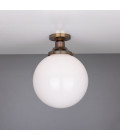 Yerevan Flush Fitting Light Opal 25cm