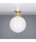 Yerevan Flush Fitting Light Opal 25cm