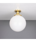 Yerevan Flush Fitting Light Opal 25cm