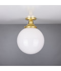 Yerevan Flush Fitting Light Opal 25cm