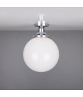 Yerevan Flush Fitting Light Opal 25cm