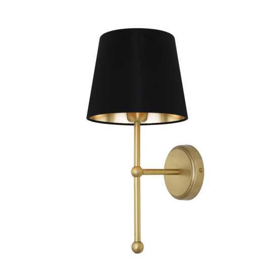 California Wall Lamp Brass/Black/Beige 45 cm