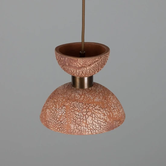 Nakaii taklampa röd järn keramik/mässing 20 cm Nakaii taklampa röd järn keramik/mässing 20 cm