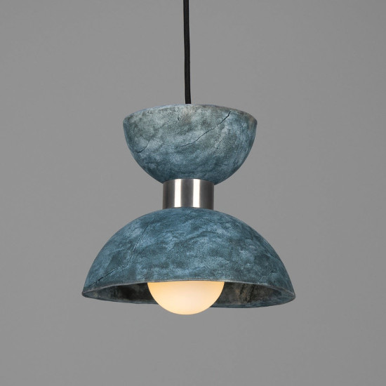 Nakaii taklampa blå jord keramik/mässing 20 cm Nakaii taklampa blå jord keramik/mässing 20 cm