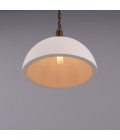 Kauri ceiling light ceramic matte white 37 cm