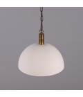Kauri ceiling light ceramic matte white 37 cm