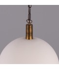 Kauri ceiling light ceramic matte white 37 cm