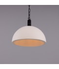Kauri ceiling light ceramic matte white 37 cm
