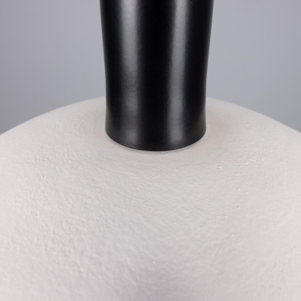 Kauri ceiling light ceramic matte white 37 cm