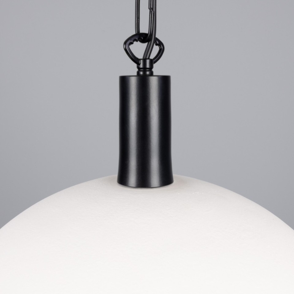 Kauri ceiling light ceramic matte white 37 cm