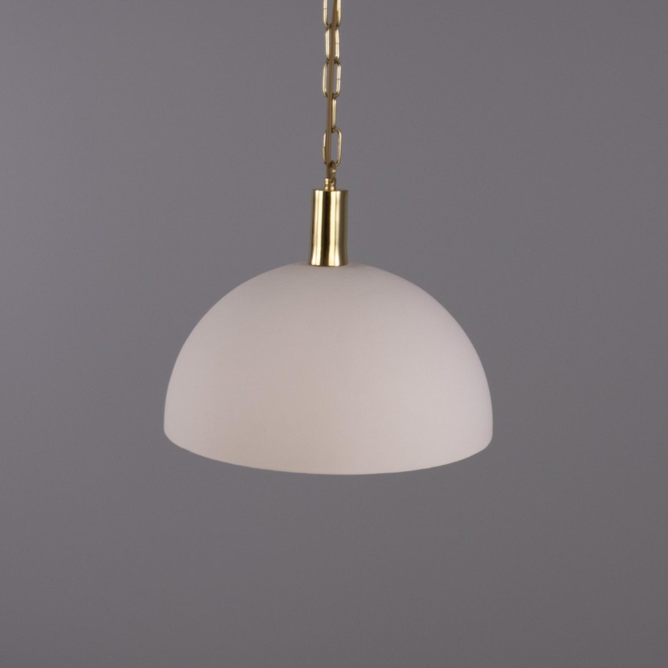 Kauri ceiling light ceramic matte white 37 cm